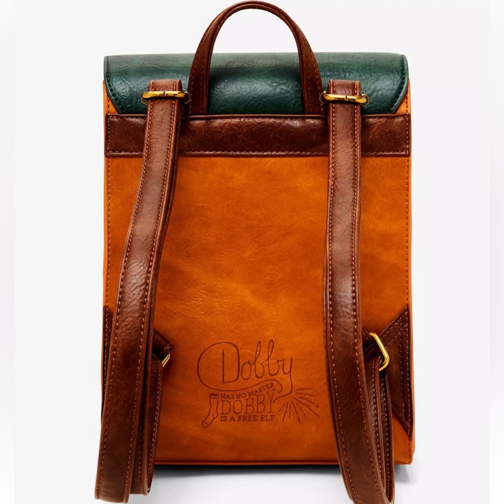 Loungefly Harry Potter Dobby Flap Mini Backpack - BoxLunch Exclusive - Picture 4 of 10
